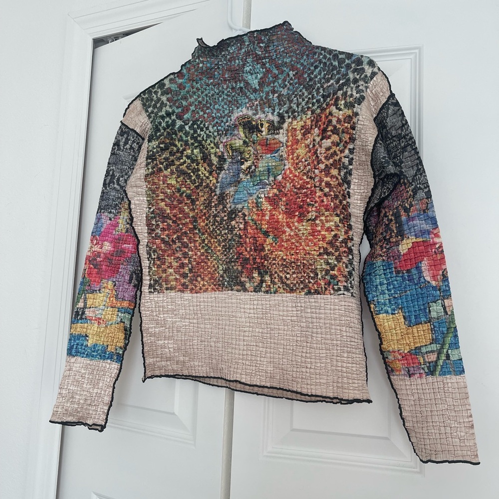 Cache Multicolor Artistic Women's long sleeves top